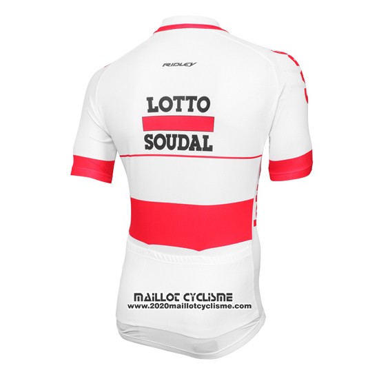 2016 Maillot Ciclismo Lotto Soudal Champion Pologne Manches Courtes et Cuissard